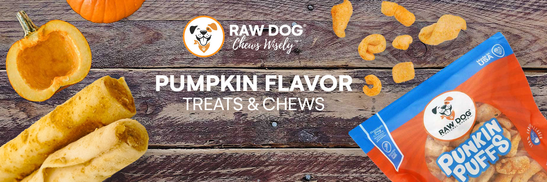 All Natural Pumpkin Flavor Dog Treats