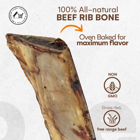 Beef Rib Bones Medium (pack of 2)